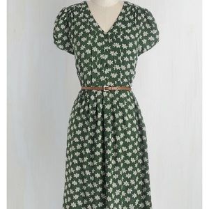 Green ModCloth dress